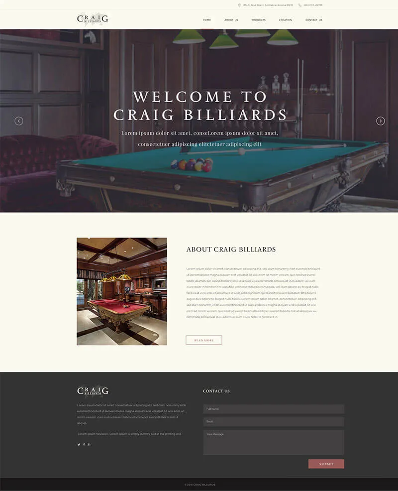 Craig Billiards
