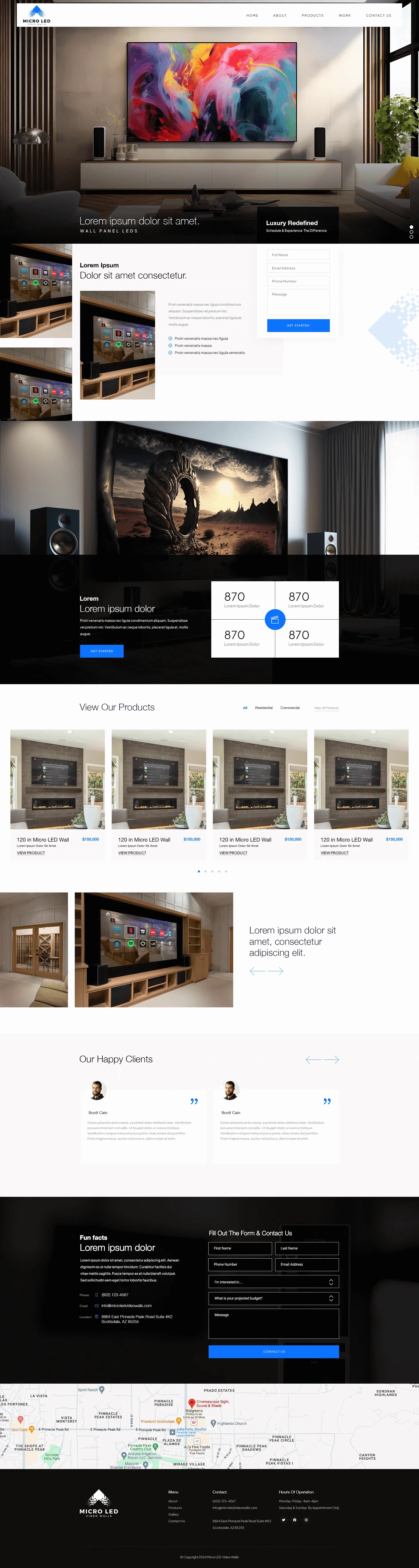 Micro LED Video Walls