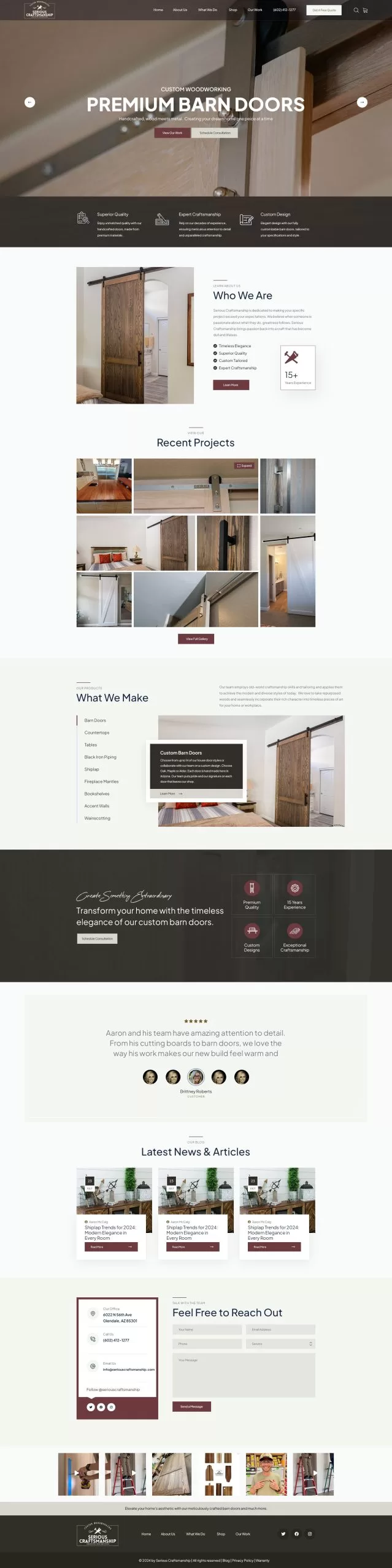 Serious Craftsmanship